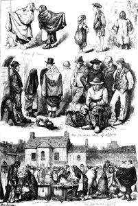 Croquis à Galway, illustration de 